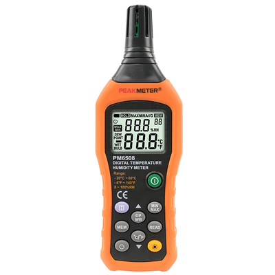 PM6508 Weather Measurement Digital Thermometer Humidity Meter Low Battery Indications